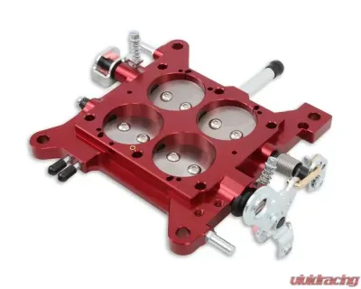 Quick Fuel Technology Billet TB Assy 1 3/4 Red SS - 12-850QFT