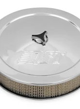 Quick Fuel Technology 14" Chrome QFT Air Cleaner                                     - 120-1QFT - Image 2