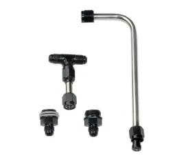 Quick Fuel Technology Fuel Line #6AN Black