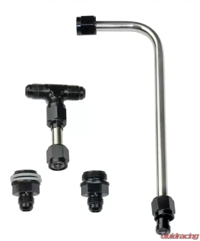 Quick Fuel Technology Fuel Line #6AN Black - 34-600BKQFT