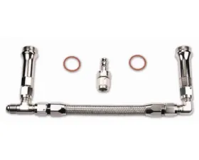 Quick Fuel Technology SS Fuel Line #8AN Silver