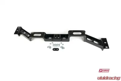 GForce Crossmembers GM Trans-Crossmember, Light Weight, HD Steel, Powder Coated, Dual Exhaust ready - RCG-350NG-BLK