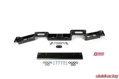 GForce Crossmembers GM Trans-Crossmember, Light Weight, HD Steel, Powder Coated, Dual Exhaust ready - RCG-400NG-BLK
