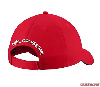 Holley FUEL THE PASSION HAT - RED - 10230HOL