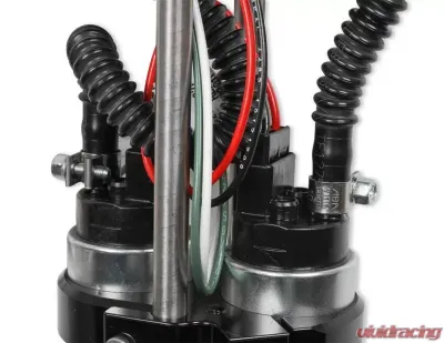 Holley 6 BOLT FLANGE 255 LPH TI PUMP HANGER DUA - 12-140