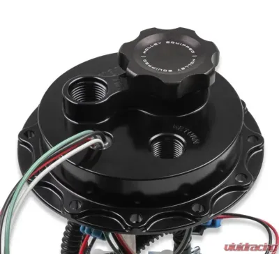 Holley 12 BOLT FLANGE 255 LPH TI PUMP HANGER DU - 12-145