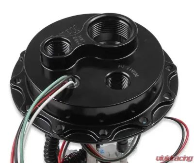 Holley 12 BOLT FLANGE 255 LPH TI PUMP HANGER DU - 12-145