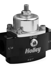 Holley BILLET FP REG, ADJ 4.5-9 PSI 3/8 NPT BYPASS W/IDLE                                     - 12-842 - Image 2