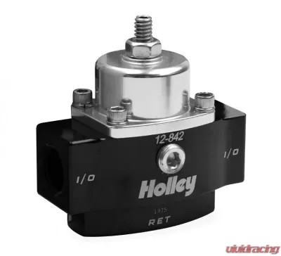 Holley BILLET FP REG, ADJ 4.5-9 PSI 3/8 NPT BYPASS W/IDLE - 12-842