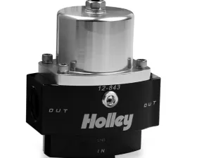 Holley BILLET FP REG, ADJ 4.5-9 PSI 10AN IN/2X 8AN OUT