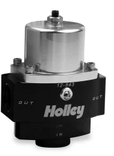 Holley BILLET FP REG, ADJ 4.5-9 PSI 10AN IN/2X 8AN OUT                                     - 12-843 - Image 2
