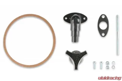 AIR CLEANER - 14" CHROM HOLLEY - 120-102