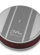 HOLLEY AIR CLNR, FINNED, W/ 14X3 PREMIUM FLTR, RAW                                     - 120-160 - Image 2