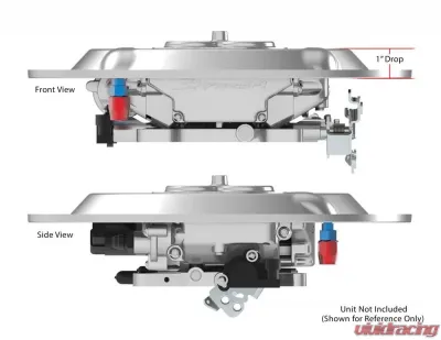 Holley SNIPER EFI 14IN AIR CLNR 1IN DROP BASE - 120-510