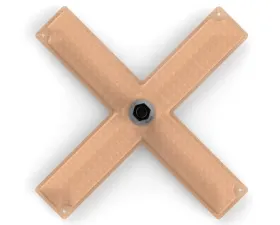Holley HYDRAMAT (15X15 CROSS) - CENTER OUT - 3/8 IN NPSF
