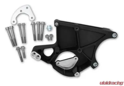 Holley LS ACC DRIVE BRCKT KIT DRIVER SIDE APPLC - 20-135BK