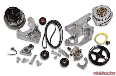 Holley COMPLETE ACC DRV SYSTEM, WITH R4 AC COMP, - 20-136