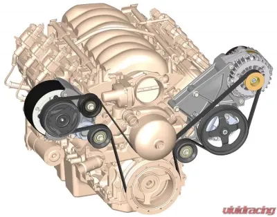 Holley COMPLETE ACC DRV SYSTEM, WITH R4 AC COMP, - 20-136