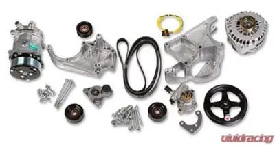 Holley COMPLETE ACC DRV SYSTEM, WITH SD508 AC COMP, - 20-137