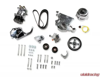 Holley COMP HI ACC BKT KIT, LS/LT, W/SD5-POLISH - 20-137P
