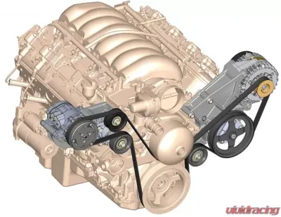 Holley COMPLETE ACC DRV SYSTEM, WITH SD7 AC COMP, - 20-138