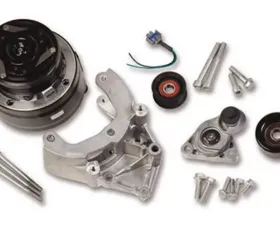 Holley AC BRACKET SYSTEM, WITH R4 AC COMPRESSOR (FOR USE
