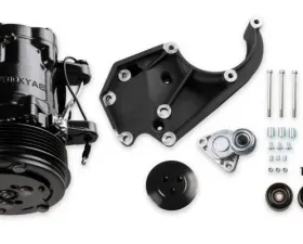 Holley COMP HI PASS BKT KIT, LS/LT, W/SD7-BLACK