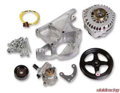 Holley ALT/PSP BRACKET SYSTEM, WITH ALT, & PSP (FOR NON - 20-143