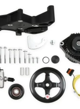 Holley COMP HI DRV BKT KIT, LS/LT, W/O A/C-BLAC                                     - 20-143BK - Image 7