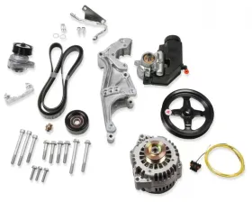 Holley COMPLETE LOW ACC DRV SYS W/PS ALT W/O AC