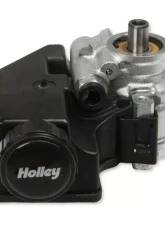 Holley COMP LO PASS A/C BKT KIT, LS, W/SD7-BLAC                                     - 20-162BK - Image 3