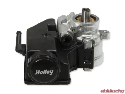 Holley COMP LO PASS A/C BKT KIT, LS, W/SD7-BLAC - 20-162BK