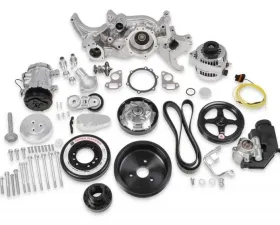 Holley COMP MID-MT PREM ACC SYSTEM, LS-POLISHED