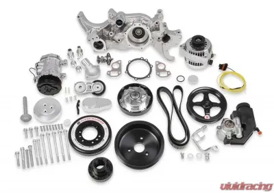 Holley COMP MID-MT PREM ACC SYSTEM, LS-POLISHED - 20-180P
