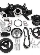 Holley COMP MID-MT ACC SYSTEM, LS-BLACK                                     - 20-185BK - Image 2