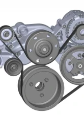 Holley COMP MID-MT SYSTEM, LS WP ALT PS-NATURAL                                     - 20-186 - Image 4