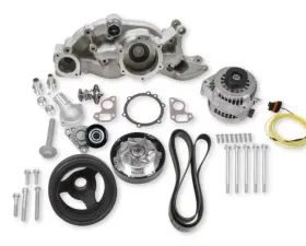 Holley COMP MID-MT SYSTEM, LS WP ALT-NATURAL