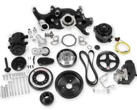 Holley COMP MID-MT PREM ACC SYSTEM, LS7-BLACK