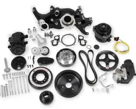 Holley COMP MID-MT PREM ACC SYSTEM, LT-BLACK