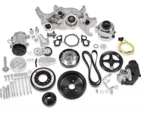 Holley COMP MID-MT PREM ACC SYSTEM, LT-POLISHED