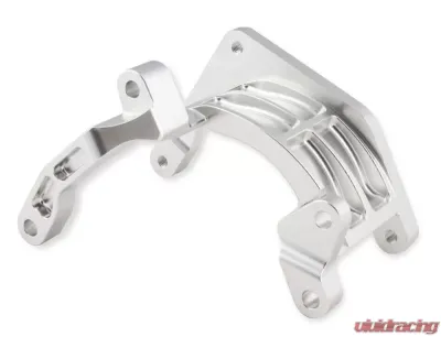 Holley LT4 DRY SUMP A/C BRKT CLEAR FINISH - 20-210