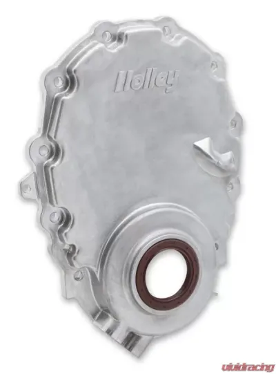 Holley SBC TIMING CHAIN COVER W/CRANK SENSOR - 21-152
