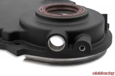Holley SBC TIMING CHAIN COVER W/CRANK SENSOR - 21-153