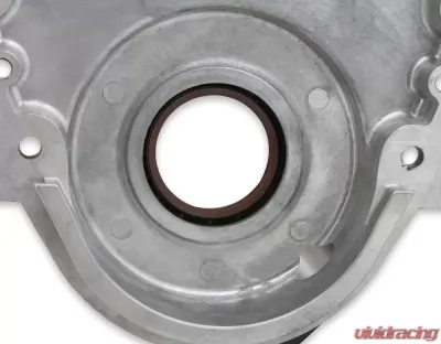 Holley SBC TIMING CHAIN COVER W/CRANK SENSOR - 21-153