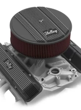 SBC HOLLEY VALVE COVERS,FINNED,NON-EMIS,BLK                                     - 241-245 - Image 5