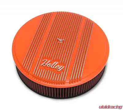 HOLLEY AIR CLNR, FINNED, W/ 14X3 PREMIUM - 120-127