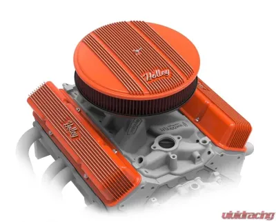 HOLLEY AIR CLNR, FINNED, W/ 14X3 PREMIUM - 120-127