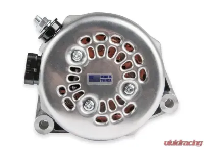 Holley ALTERNATOR, PREMIUM, 150A, SMALL-NATURAL - 197-302