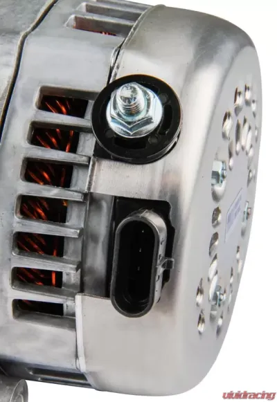 Holley ALTERNATOR, PREMIUM, 150A, SMALL-NATURAL - 197-302