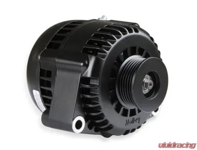 Holley ALTERNATOR, PREMIUM, 150A, SMALL-BLACK - 197-303